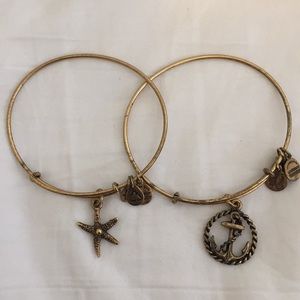 Alex and Ani Nautical Bracelets Starfish & Anchor